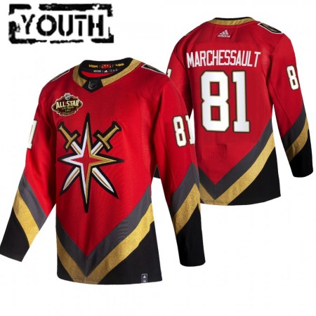Vegas Golden Knights Jonathan Marchessault 81 2022 NHL All-Star Reverse Retro Authentic Shirt - Kinderen